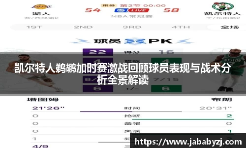 凯尔特人鹈鹕加时赛激战回顾球员表现与战术分析全景解读