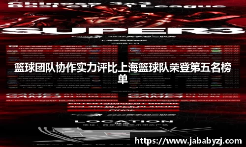 篮球团队协作实力评比上海篮球队荣登第五名榜单