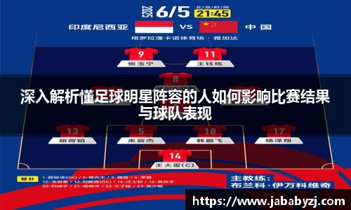 深入解析懂足球明星阵容的人如何影响比赛结果与球队表现